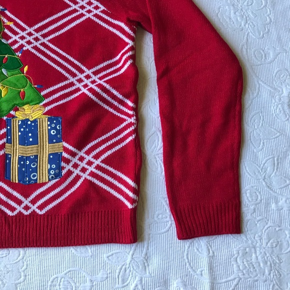 Jolly Sweaters Christmas sweater XL red white - Picture 4 of 6